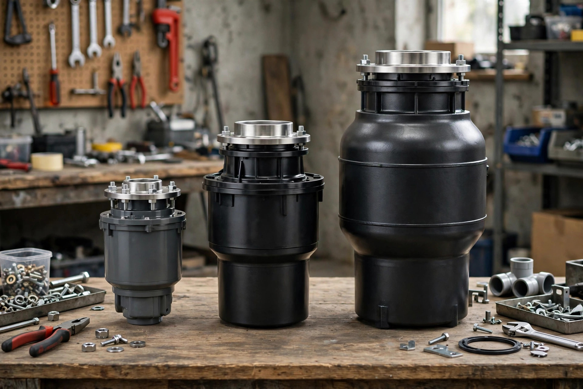 Garbage Disposal Size Guide: 1/2 vs 3/4 vs 1 HP